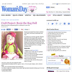 Sewing Projects - Online Sewing Patterns at WomansDay