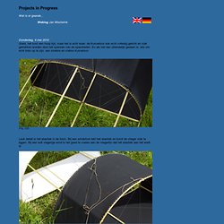First Kites - Projects in Progress-NL - WEBLOG Jan Westerink