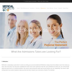 Medical Projects - Perfect Personal Statement — Medical work experience overseas