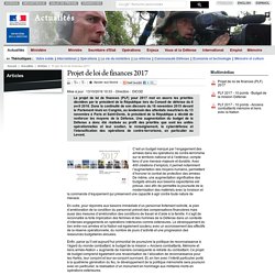 Projet de loi de finances 2017 - defense.gouv.fr