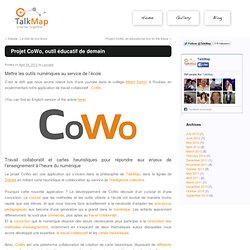 Projet CoWo, outil éducatif de demain
