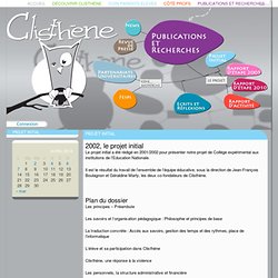 PROJET INITIAL - Clisthène