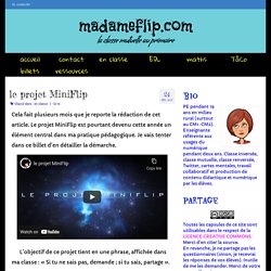 le projet MiniFlip