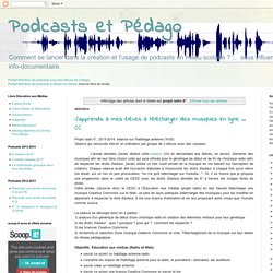 Podcasts et Pédago: projet radio 6°