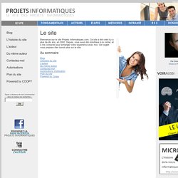 PROJETS INFORMATIQUES