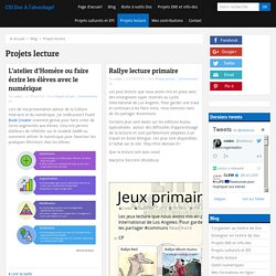 Projets lecture - CDI Alabordage