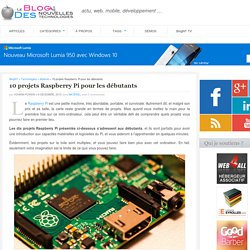 10 projets Raspberry Pi pour les débutants