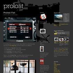 Blog - Prolost Flat
