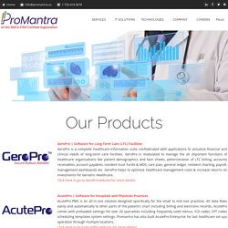 healthcare IT Products