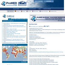 Main ProMED-mail