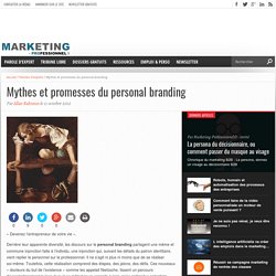Mythes et promesses du personal branding