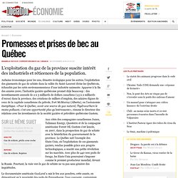 Promesses et prises de bec au Québec