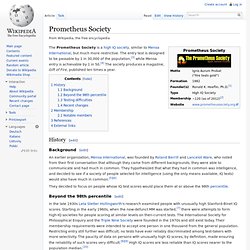 Prometheus Society