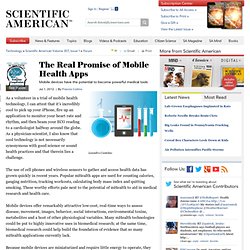 The Real Promise of Mobile Health Apps