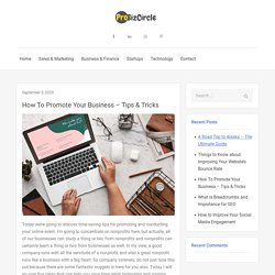 Tips and Tricks on How To Promote Your Business