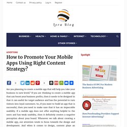 What can I build the right content strategy for your mobile app?