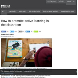 How to promote active learning in the classroom