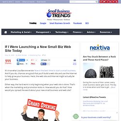 How to Promote a Website that belongs To a New SMB