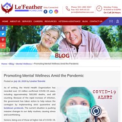 Promoting Mental Wellness Amid the Pandemic