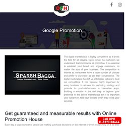 Google Business Website Promotion Services