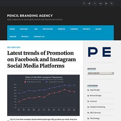 Latest trends of Promotion on Facebook and Instagram Social Media Platforms