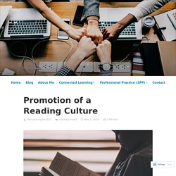 Promotion of a Reading Culture