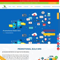 Top promotional bulk sms service provider in India