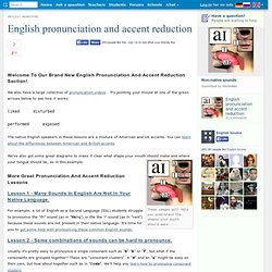 English Pronunciation and Accent Reduction Exercises (+ AUDIO)