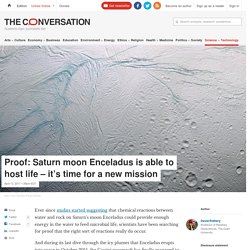 *****Enceladus: Life on another planet?