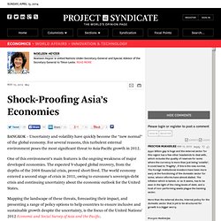 "Shock-Proofing Asia’s Economies" by Noeleen Heyzer
