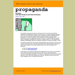 Essays on propaganda