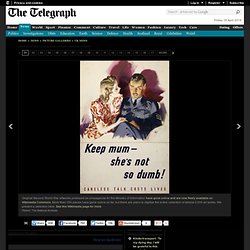 British World War Two propaganda artworks released on Wikipedia