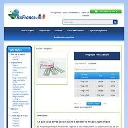 Propecia Online France