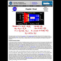 Propeller Thrust