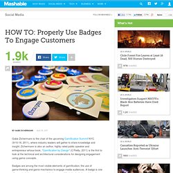 HOW TO: Properly Use Badges to Engage Customers