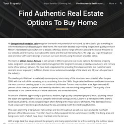 Find Authentic Real Estate Options To Buy Home