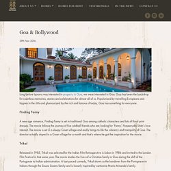 Property in Goa & Bollywood