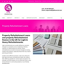 Property Refurbishment Loans UK