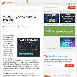 The Mystery Of The CSS Float Property - Smashing Magazine