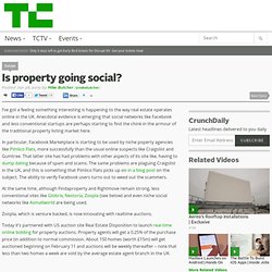 Is property going social?