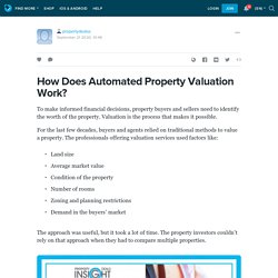 How Does Automated Property Valuation Work?