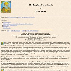 Prophet Guru Nanak