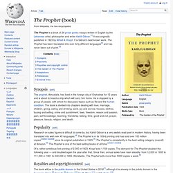 The Prophet (book)