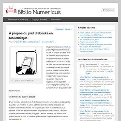 Biblio Numericus - Le numérique se joue aussi en bibliothèque