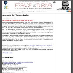A propos de l'Espace-Turing
