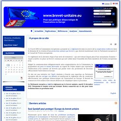 www.unitary-patent.eu