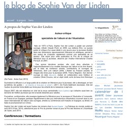A propos de Sophie Van der Linden - Le blog de Sophie Van der Linden
