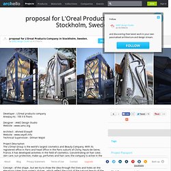 proposal for L'Oreal Products Company in Stockholm, Sweden.
