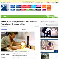 Jean-Louis Borloo veut interdire l'exploitation du gaz de schiste