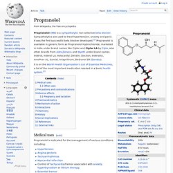 Propranolol =Headache Solution?